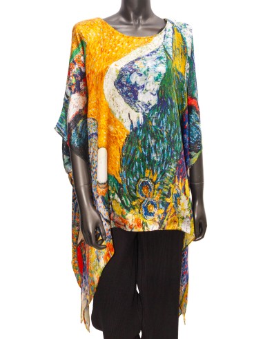 Blusa Seda Picos