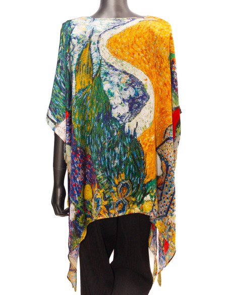 Blusa Seda Picos