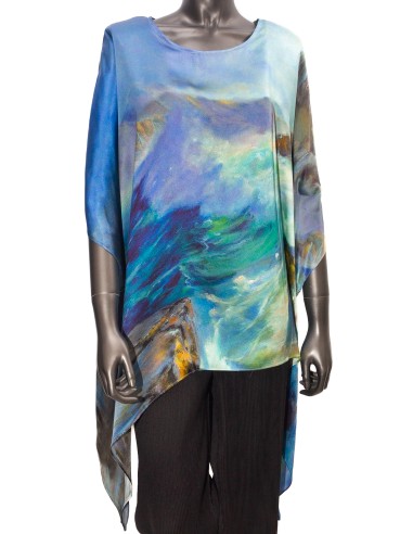 Blusa Seda Picos