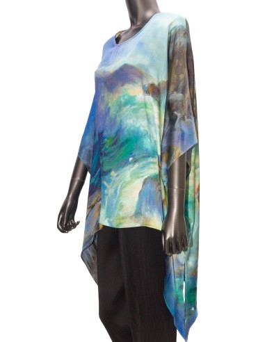 Blusa Seda Picos