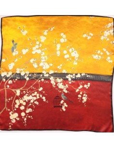 Pañuelo seda 90x90