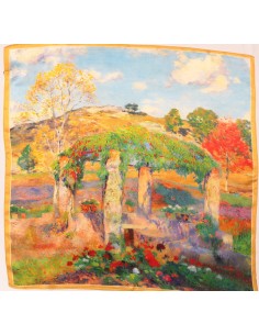 Pañuelo seda 70x70