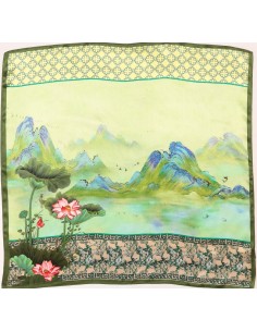 Pañuelo seda 70x70