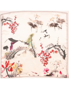 Pañuelo seda 70x70